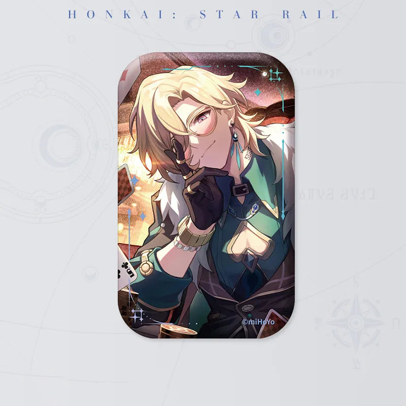 Honkai: Star Rail Inherently Unjust Destiny Light Cone Tinplate Badge
