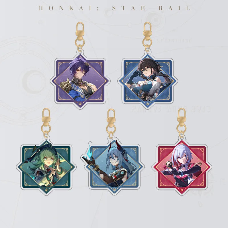 Honkai: Star Rail Interstellar Journey Series Acrylic Charms