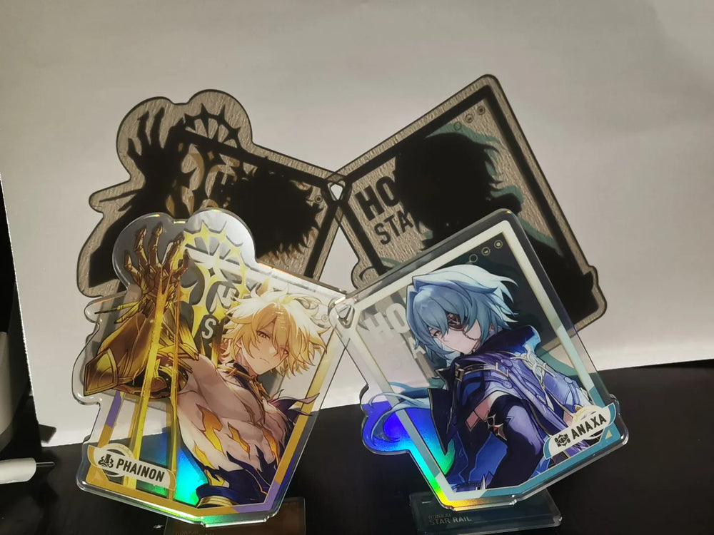 Honkai: Star Rail Interstellar Journey – Porte-clés et présentoirs en acrylique