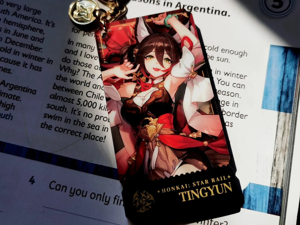 Honkai: Star Rail Interstellar Journey Series Acrylic Charms