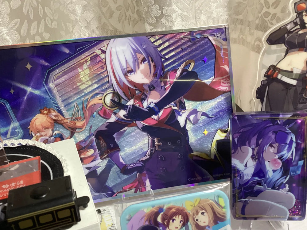 Honkai: Star Rail Interstellar Journey Series – Placas artísticas shikishi de acrílico