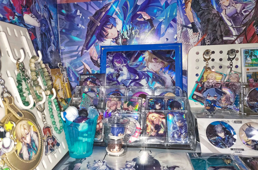 Honkai: Star Rail Interstellar Journey Series – Placas artísticas shikishi de acrílico