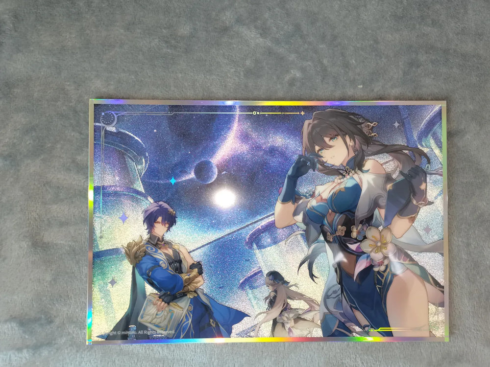 Honkai: Star Rail Interstellar Journey Series – Placas artísticas shikishi de acrílico