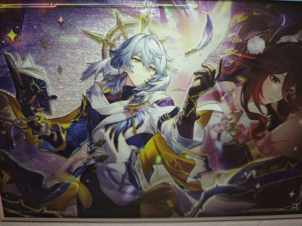 Honkai: Star Rail Interstellar Journey Series – Placas artísticas shikishi de acrílico