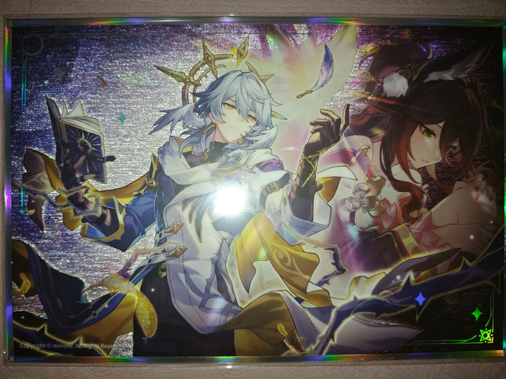 Honkai: Star Rail Interstellar Journey Series – Placas artísticas shikishi de acrílico
