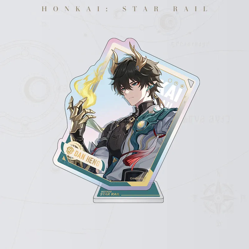 Dan Heng • Permansor Terrae Interstellar Journey Series Acrylic Charm & Display Stand