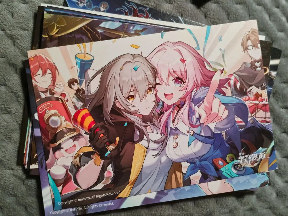 Honkai: Star Rail Interstellar Journey Series Postcard Set