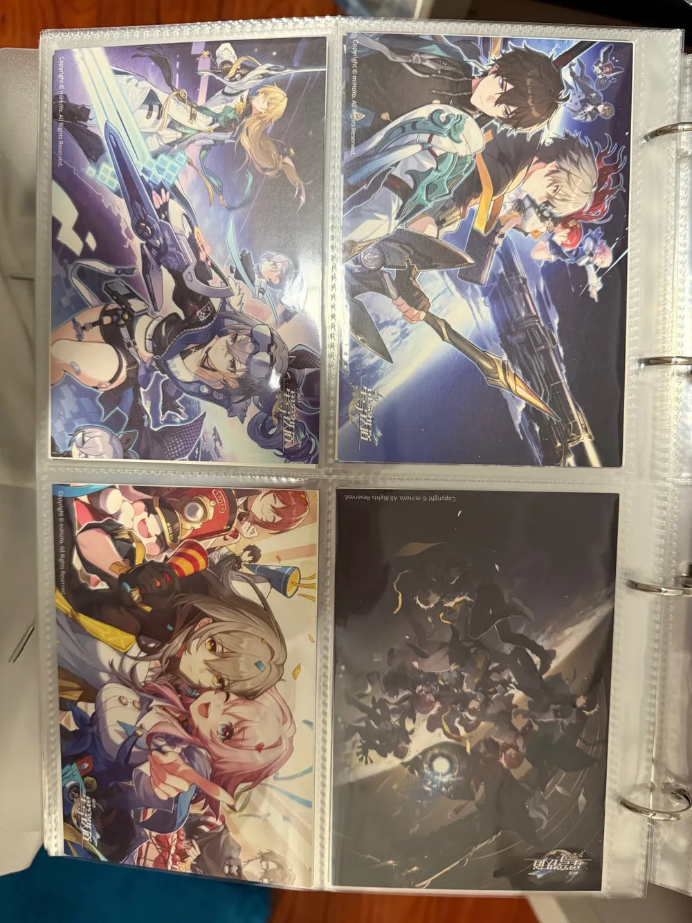 Honkai: Star Rail Interstellar Journey Series Postcard Set
