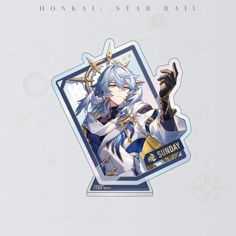Sunday Interstellar Journey Series Acrylic Charm & Display Stand