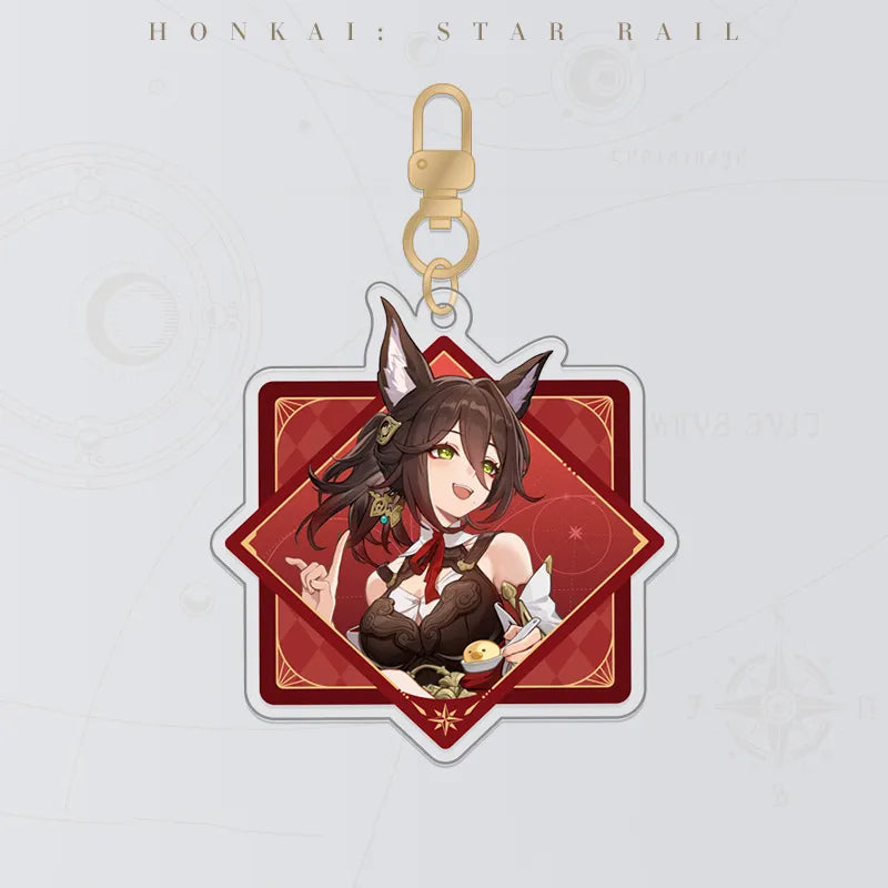 Tingyun Interstellar Journey Series Acrylic Charm