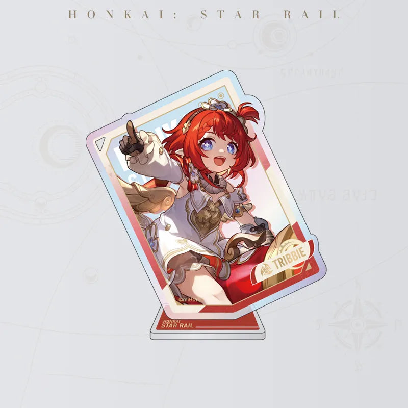 Tribbie Interstellar Journey Series Acrylic Charm & Display Stand