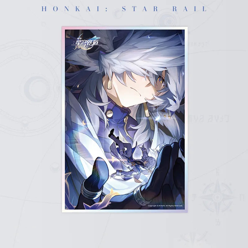 Honkai: Star Rail A Grounded Ascent Light Cone Acrylic Shikishi Art Board