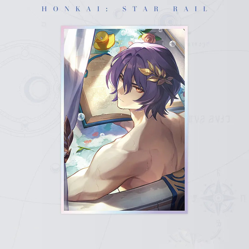 Honkai: Star Rail Baptism of Pure Thought Light Cone Acrylic Shikishi Art Board