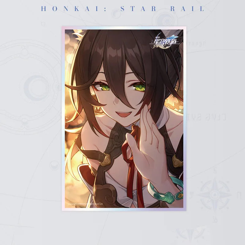 Honkai: Star Rail Carve the Moon, Weave the Clouds Light Cone Acrylic Shikishi Art Board