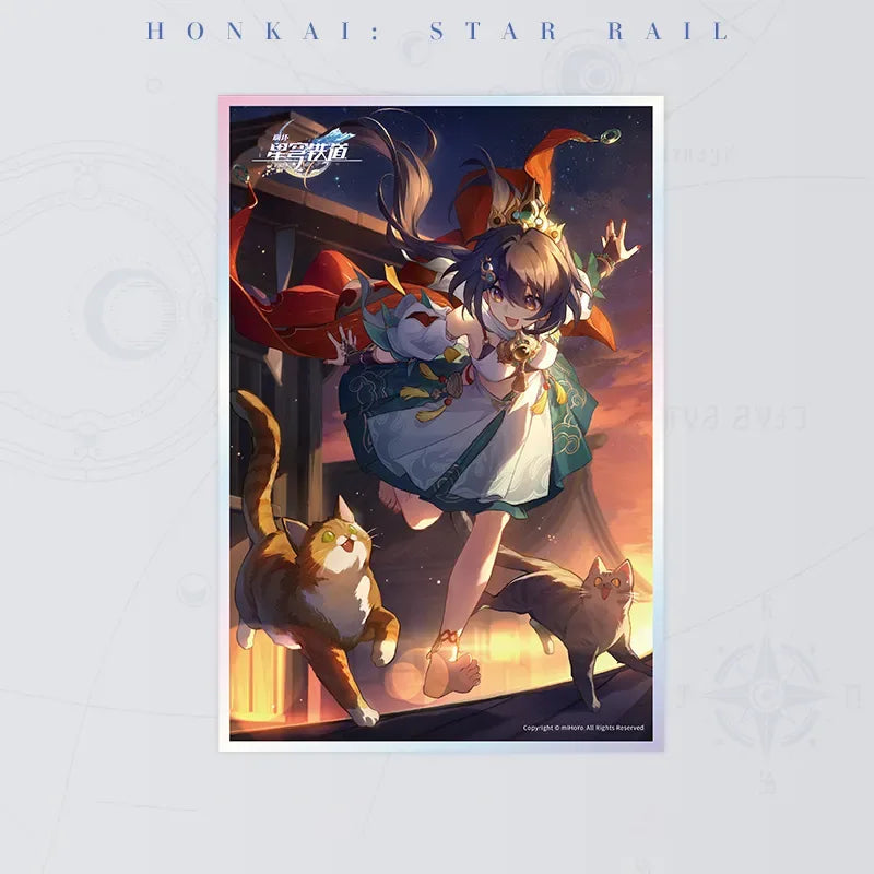 Honkai: Star Rail Dance at Sunset Light Cone Acrylic Shikishi Art Board
