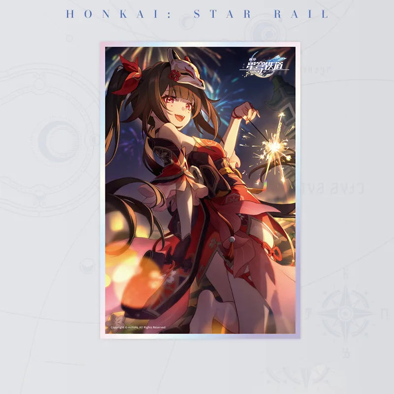 Honkai: Star Rail Earthly Escapade Light Cone Acrylic Shikishi Art Board