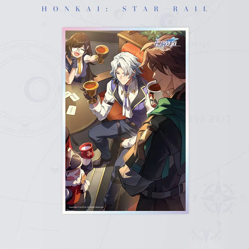 Honkai: Star Rail For Tomorrow's Journey Light Cone Acrylic Shikishi Art Board
