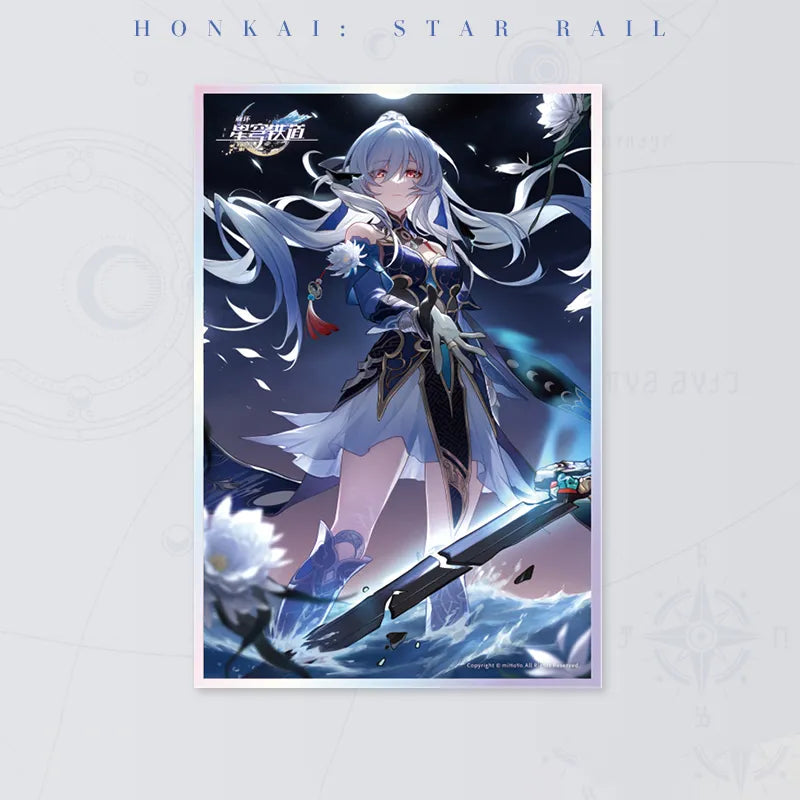 Honkai: Star Rail I Shall Be My Own Sword Light Cone Acrylic Shikishi Art Board