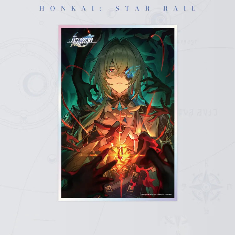 Honkai: Star Rail Life Should Be Cast to Flames Light Cone Acrylic Shikishi Art Board