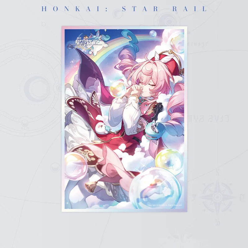 Honkai: Star Rail Long May Rainbows Adorn the Sky Light Cone Acrylic Shikishi Art Board