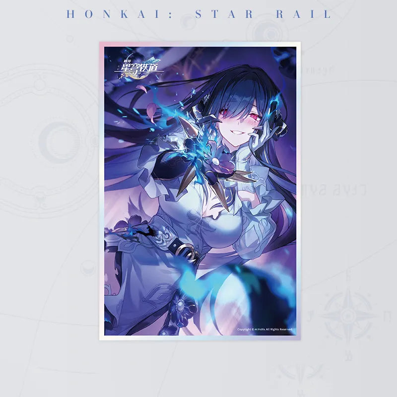 Honkai: Star Rail Never Forget Her Flame Light Cone Acrylic Shikishi Art Board