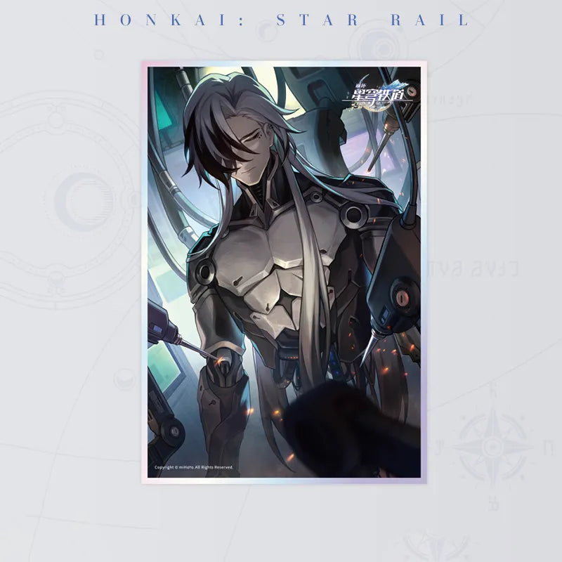 Honkai: Star Rail Sailing Towards a Second Life Light Cone Acrylic Shikishi Art Board