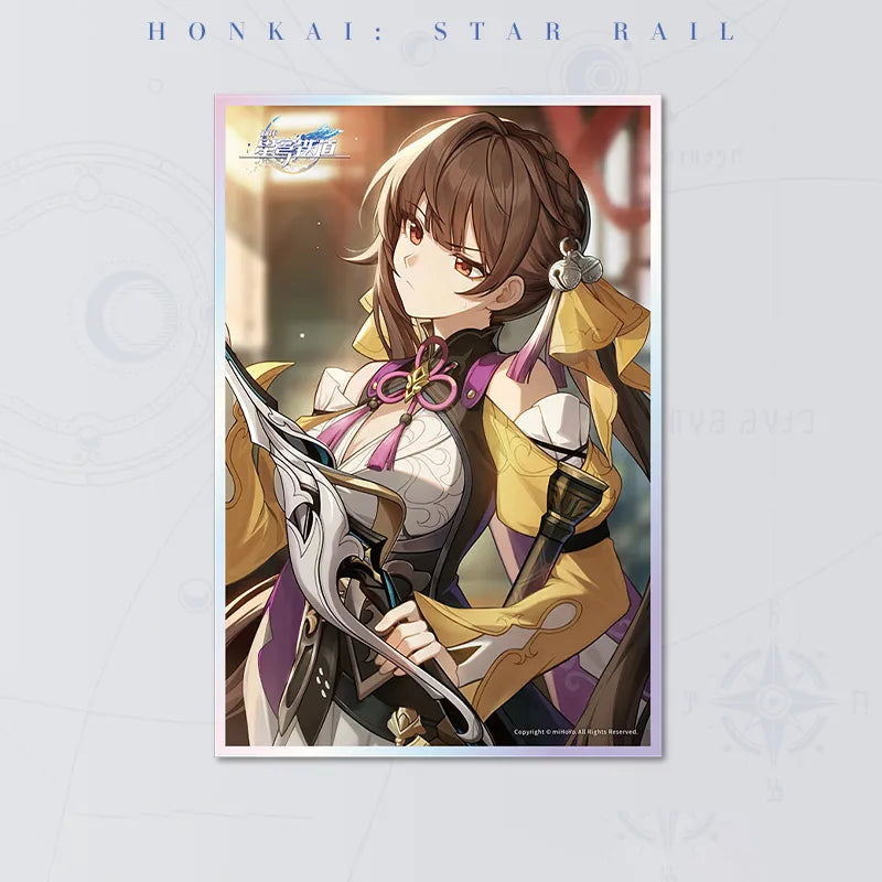 Honkai: Star Rail Swordplay Light Cone Acrylic Shikishi Art Board