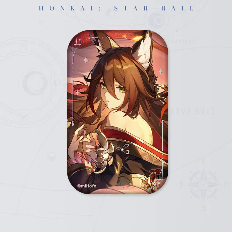 Honkai: Star Rail Long Road Leads Home Light Cone Tinplate Badge