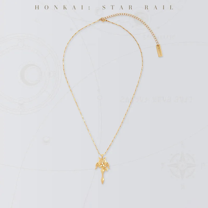 Honkai Star Rail Luocha Theme Series Prayer of Abyss Flower Necklace