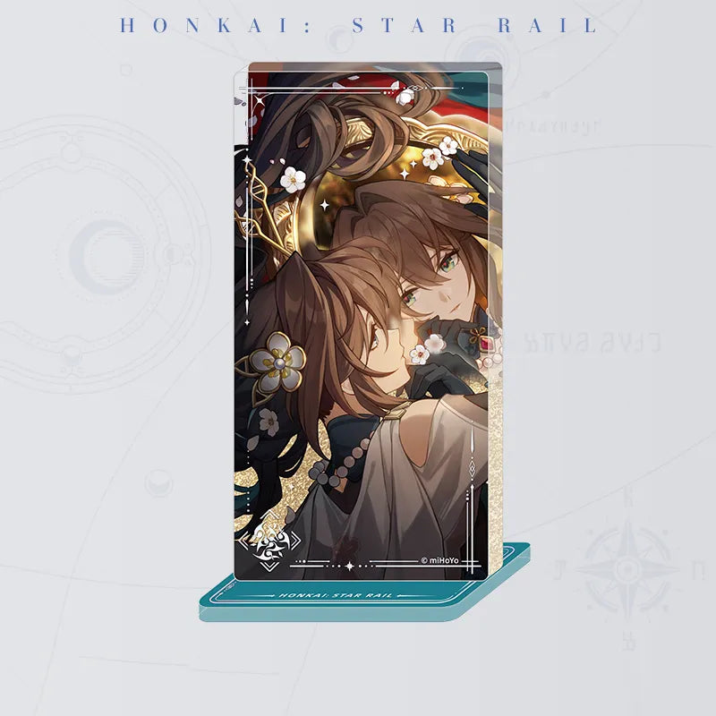 Honkai: Star Rail Past Self in Mirror Light Cone Flowing Sand Acrylic Standee