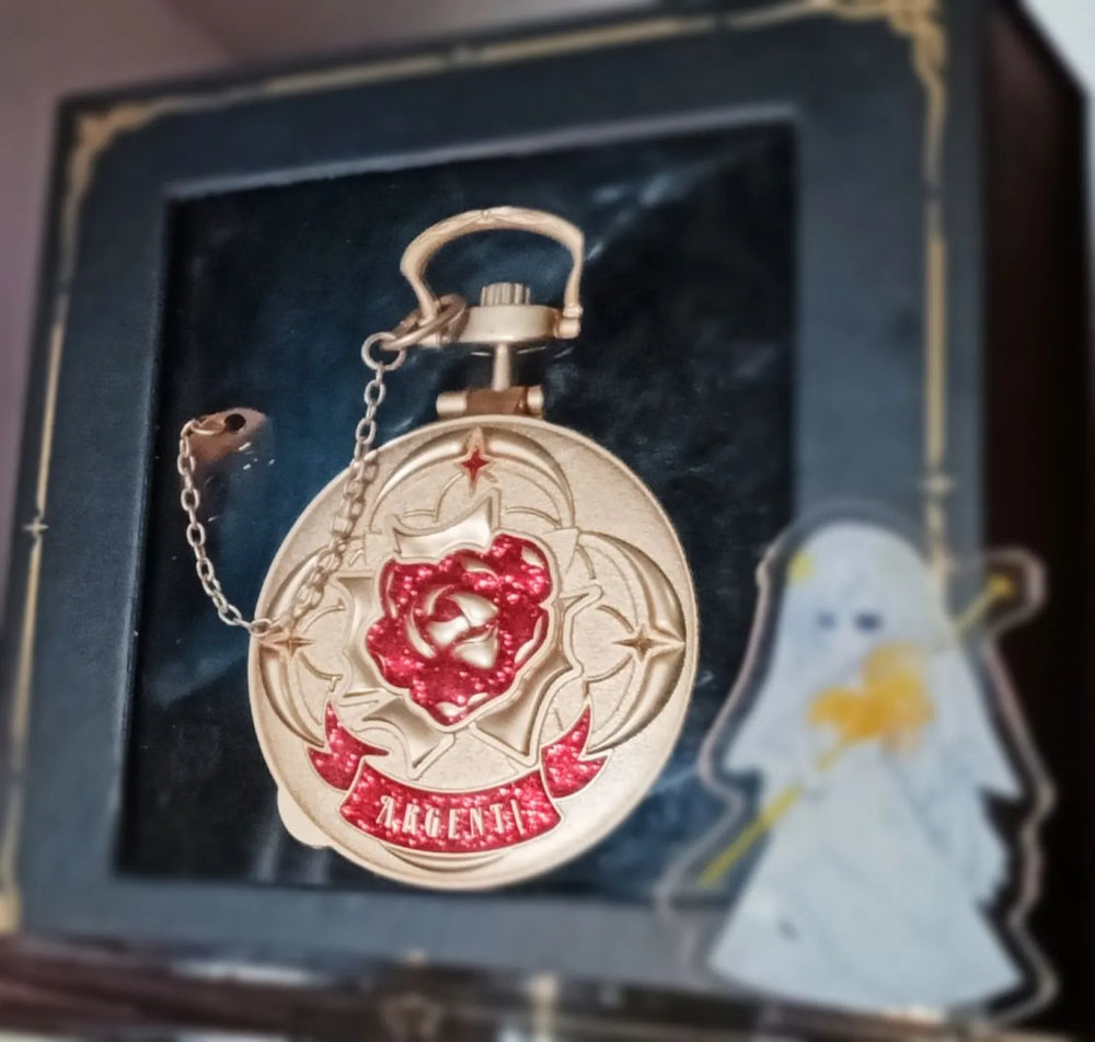 Honkai: Star Rail Peerless Beauty Series Pocket Watch-Style Metal Charm