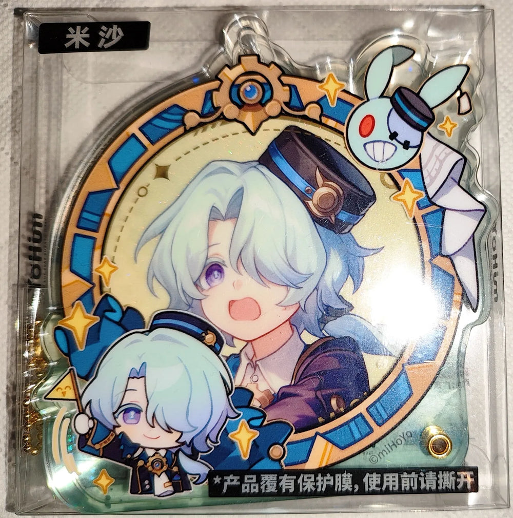 Honkai: Star Rail Pom-Pom Gallery Series Acrylic Badge Display Cases