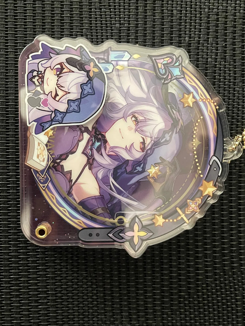 Honkai: Star Rail Pom-Pom Gallery Series Acrylic Badge Display Cases