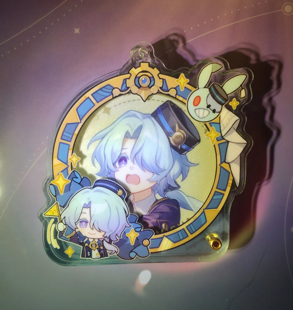 Honkai: Star Rail Pom-Pom Gallery Series Acrylic Badge Display Cases