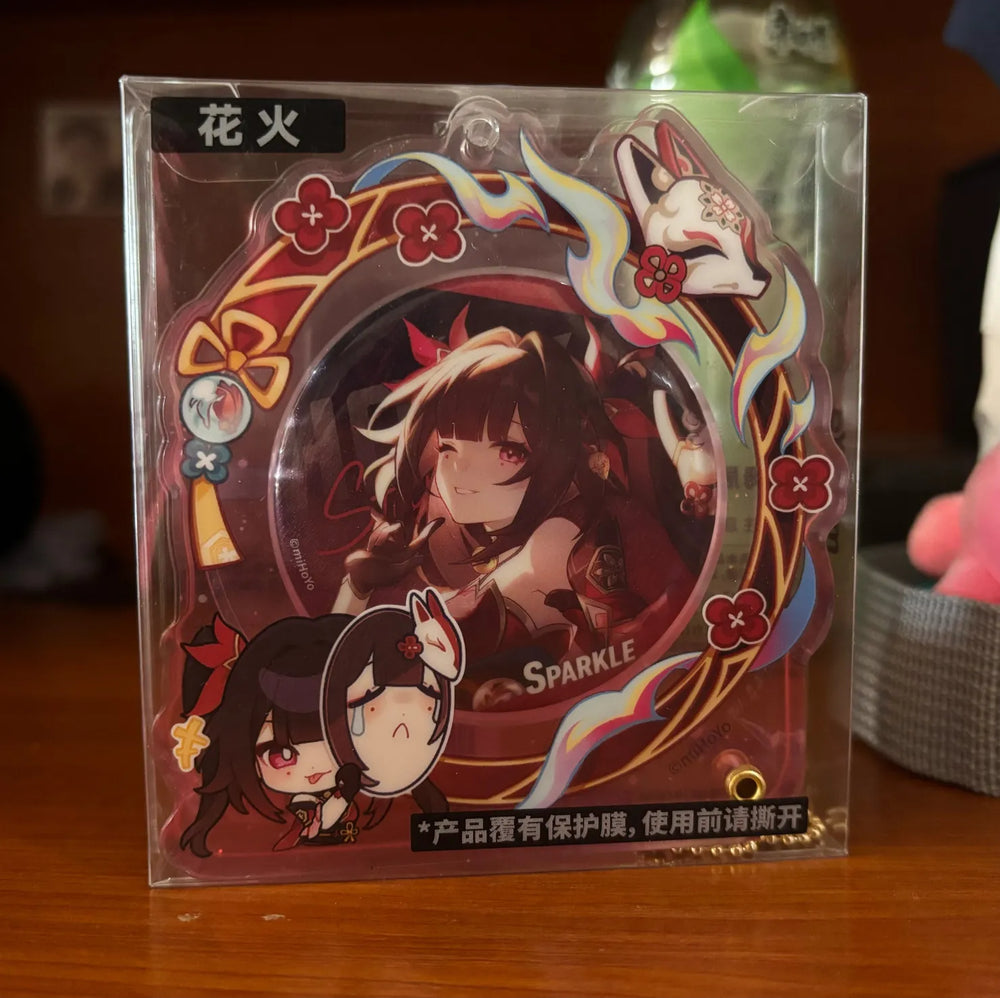 Honkai: Star Rail Pom-Pom Gallery Series Acrylic Badge Display Cases
