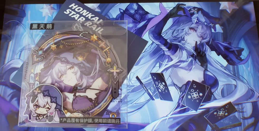 Honkai: Star Rail Pom-Pom Gallery Series Acrylic Badge Display Cases