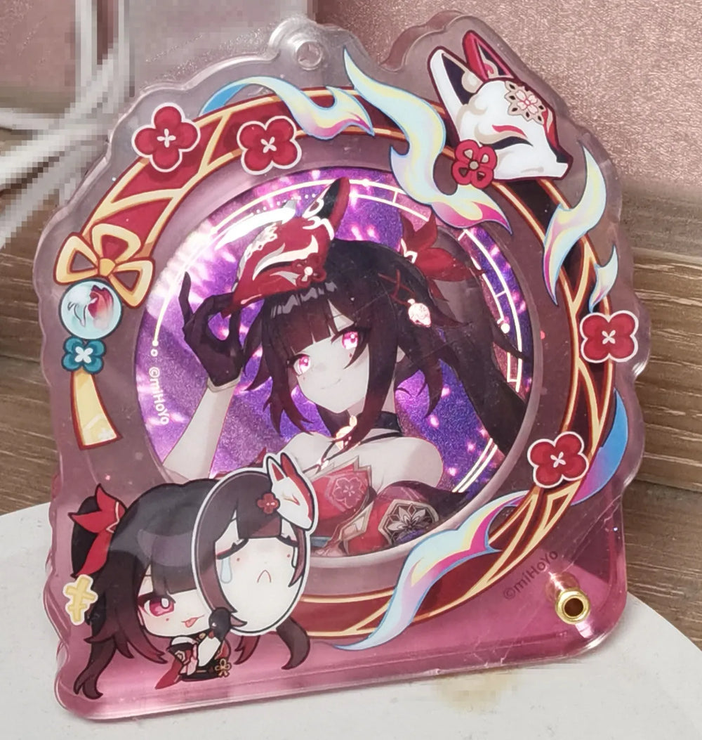 Honkai: Star Rail Pom-Pom Gallery Series Acrylic Badge Display Cases
