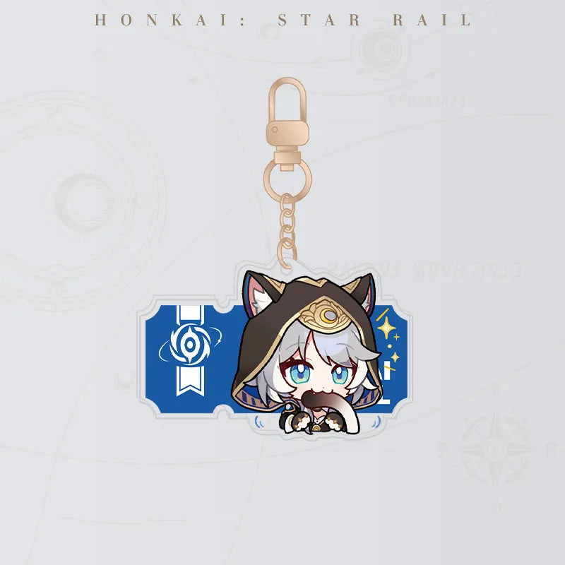 Honkai: Star Rail Pom-Pom Gallery Cipher acrylic charm
