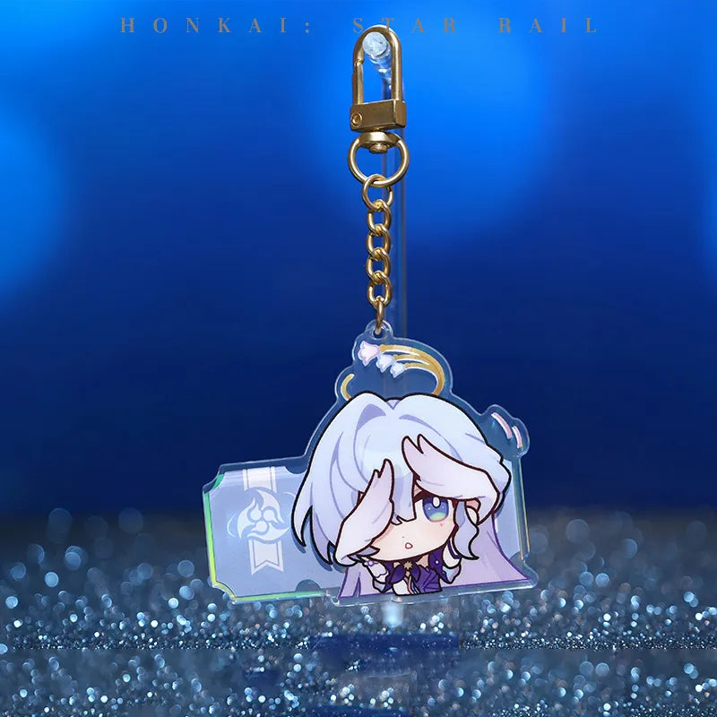 Honkai: Star Rail Pom-Pom Gallery Acrylic Charms product lineup