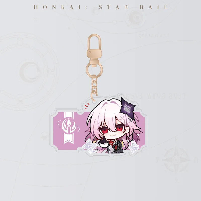 Honkai: Star Rail Pom-Pom Gallery Evernight acrylic charm