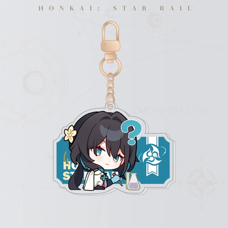 Honkai: Star Rail Pom-Pom Gallery Ruan Mei acrylic charm