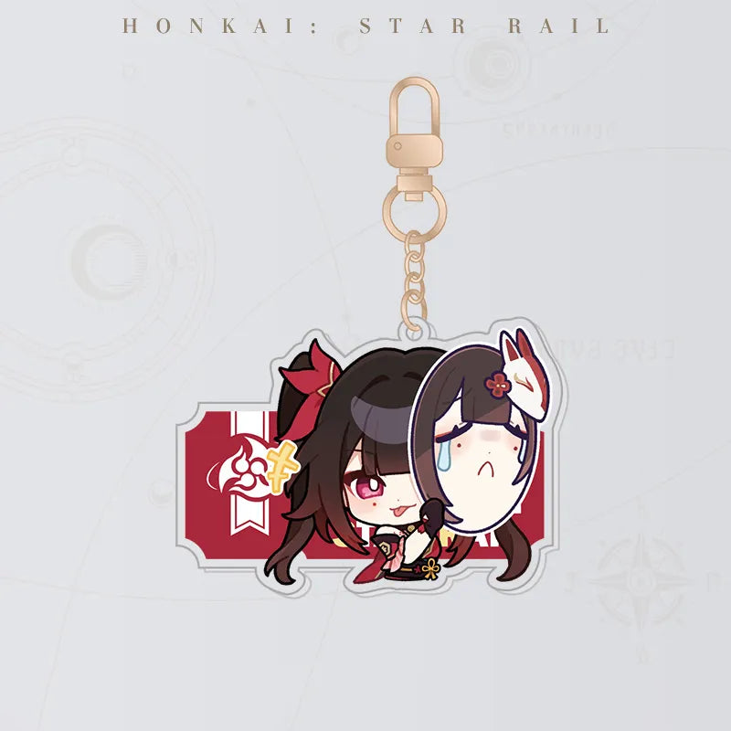 Honkai: Star Rail Pom-Pom Gallery Sparkle acrylic charm