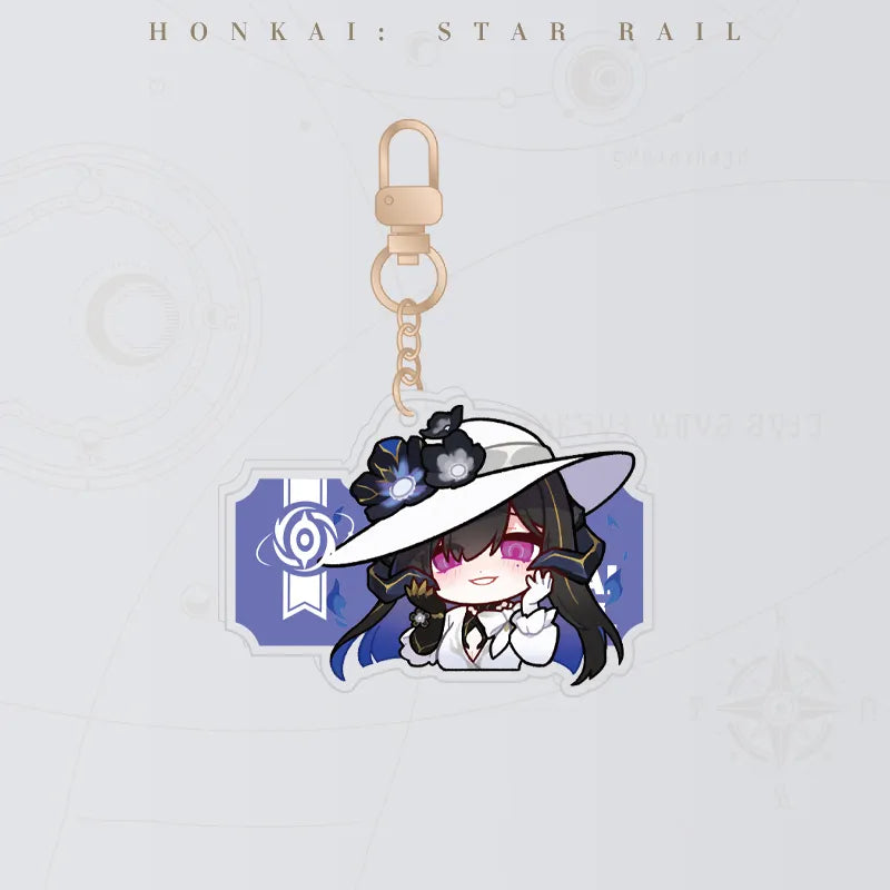 Honkai: Star Rail Pom-Pom Gallery The Dahlia acrylic charm