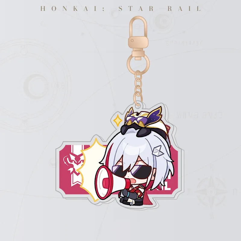 Honkai: Star Rail Pom-Pom Gallery Topaz acrylic charm
