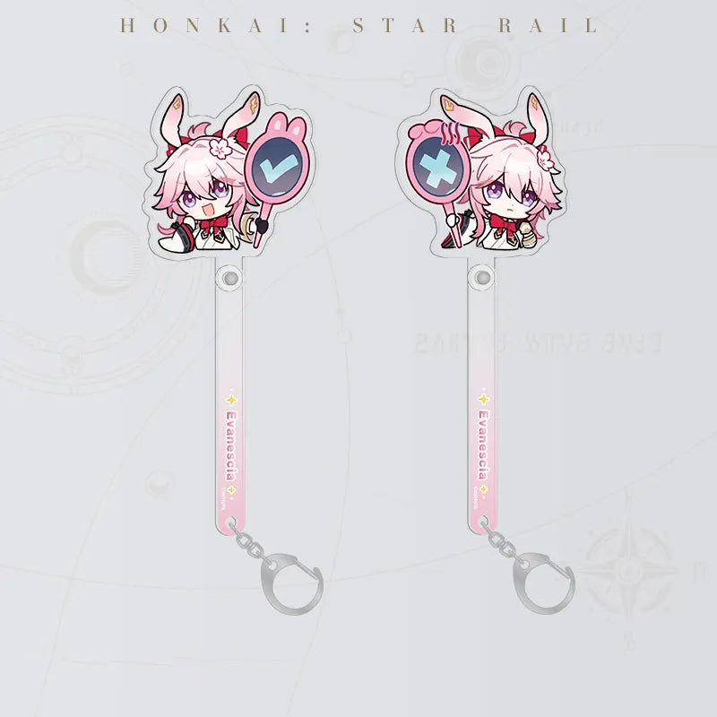 Honkai: Star Rail Pom-Pom Gallery Acrylic Photo Prop collection featuring Evanescia