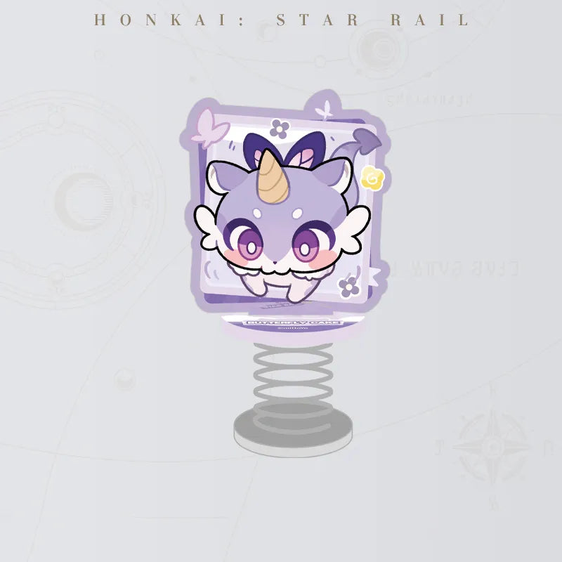 Honkai: Star Rail Pom-Pom Gallery Butterfly Cake Chimera Acrylic Shaker