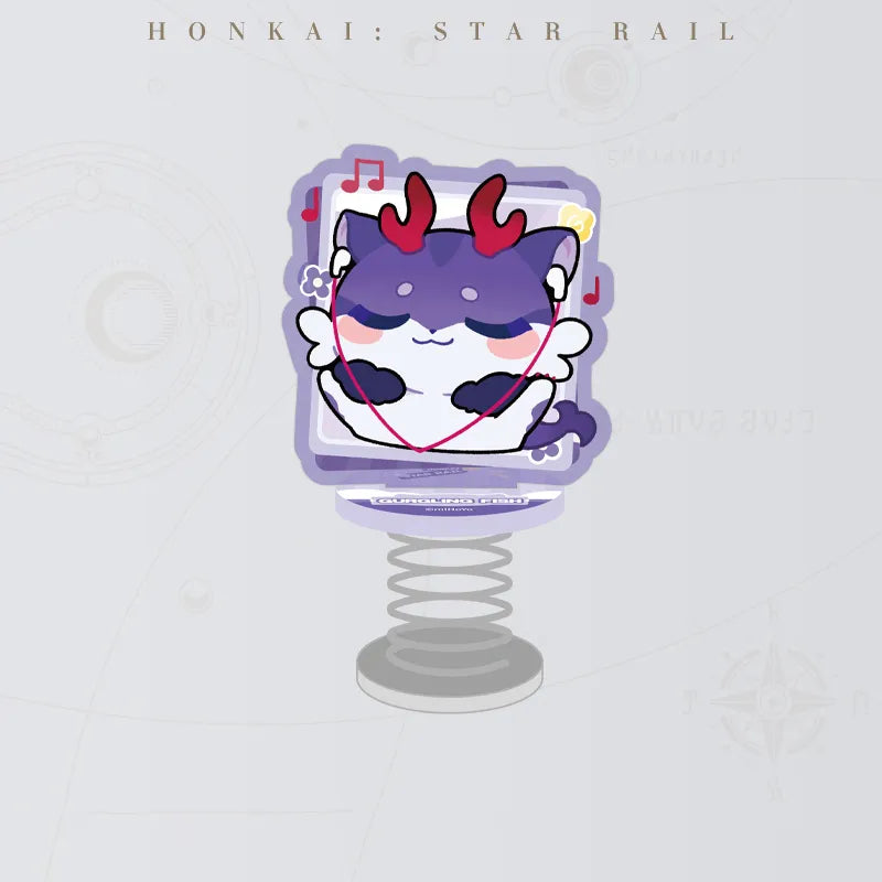 Honkai: Star Rail Pom-Pom Gallery Gurgling Fish Chimera Acrylic Shaker