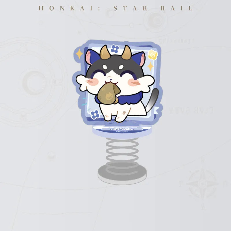 Honkai: Star Rail Pom-Pom Gallery Master Cat-Thief Chimera Acrylic Shaker