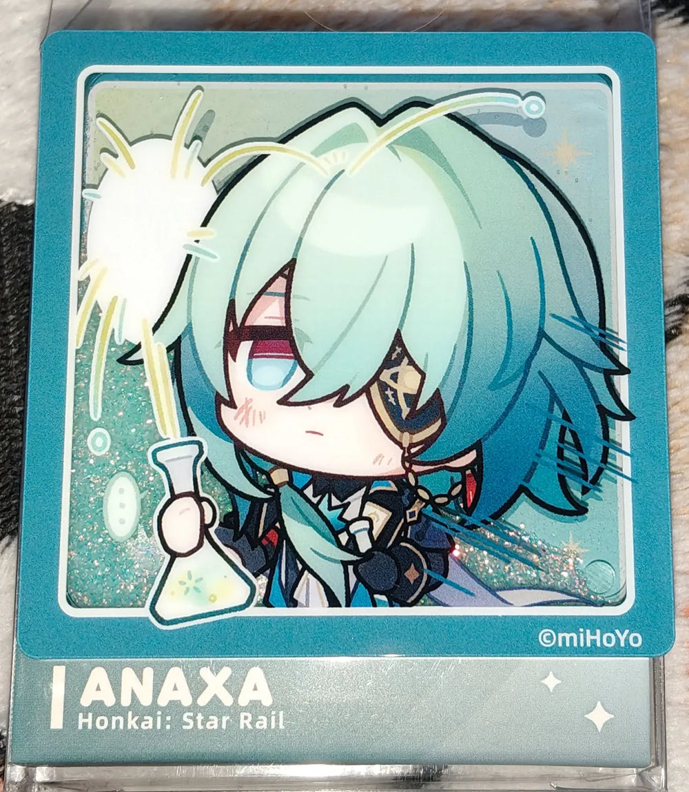 Honkai: Star Rail Pom-Pom Gallery Series Flowing Sand Acrylic Fridge Magnets