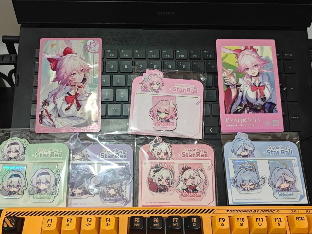 Honkai: Star Rail Pom-Pom Gallery Series Magnetic Bookmark Set